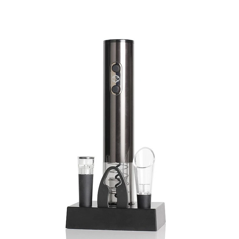 Electric Wine Opener Gift Set with Charging Base