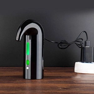 Black Electric Wine Aerator & Dispenser