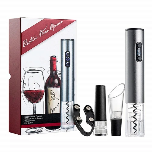 Non-rechargeable Electric Wine Opener Gift Set