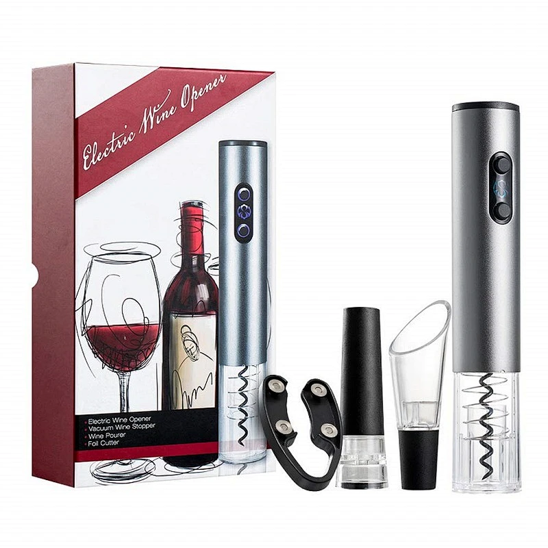 Non-rechargeable Electric Wine Opener Gift Set