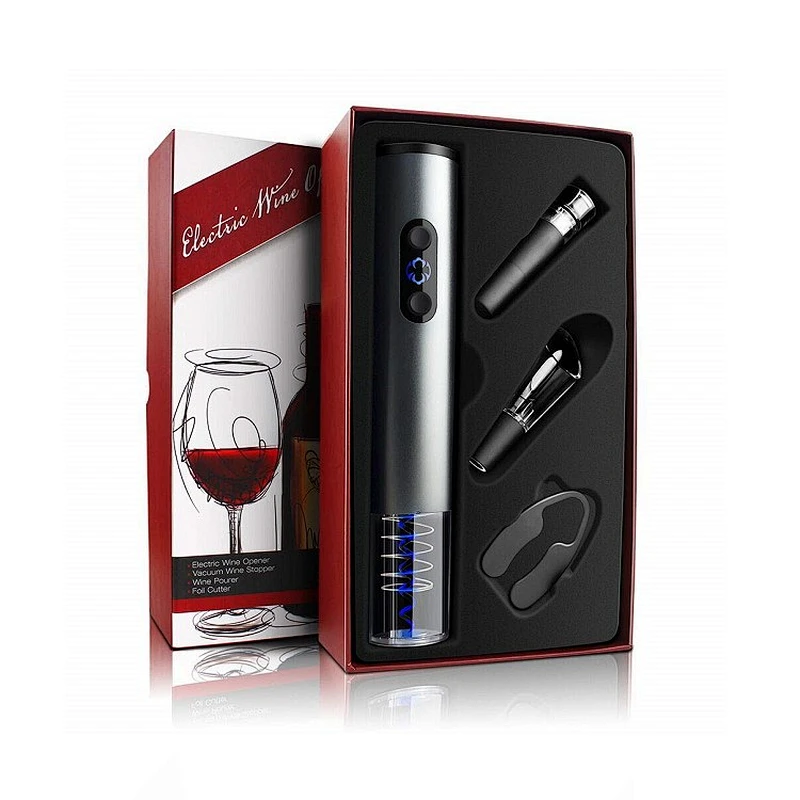 Non-rechargeable Electric Wine Opener Gift Set