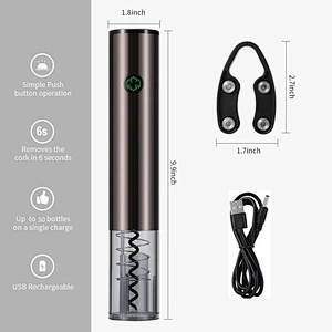 One-touch Rechargeable Electric Wine Opener