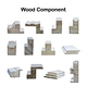 plantation shutter components