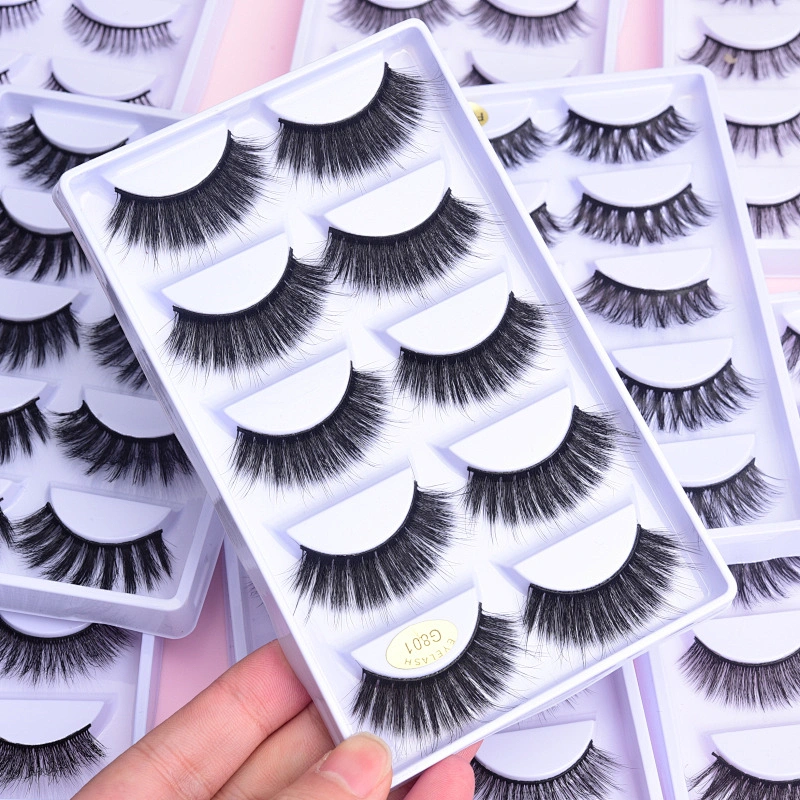 Custom Eyelash Packaging 3D Mink Lashes With Logo Wholesale Eyelash Extension