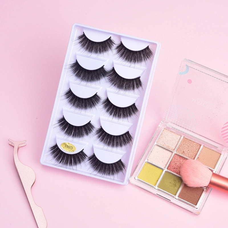 Custom Eyelash Packaging 3D Mink Lashes With Logo Wholesale Eyelash Extension