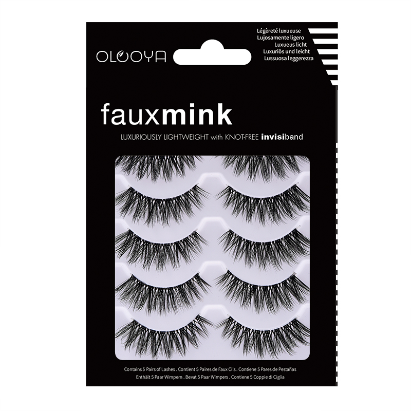 Olooya Transparent Stems Mink Eyelashes 3d Mink Eyelashes Private Label Mink Eyelashes Vendor