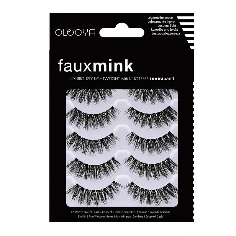 Olooya Transparent Stems Mink Eyelashes 3d Mink Eyelashes Private Label Mink Eyelashes Vendor