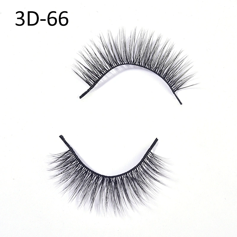 10 ensembles de cils doubles pestanas Naturales bouffées vison cils faux cils pour cils magnétique Beauty