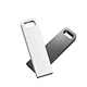 Rectangular memory stick Metal Silver/gun usb 16gb storage drive with free customized logo
