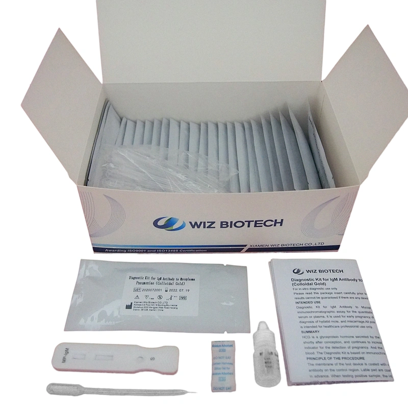 Infectious Disease Detection Human strip test Diagnostic Kit for IgM Antibody to Mycoplasma Pneumoniae MP IgM