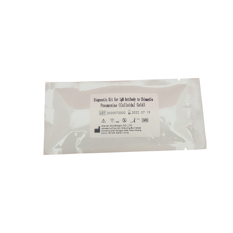 Chlamydia Pneumoniae Colloidal Gold Antibody IgM Reagent Rapid test kit