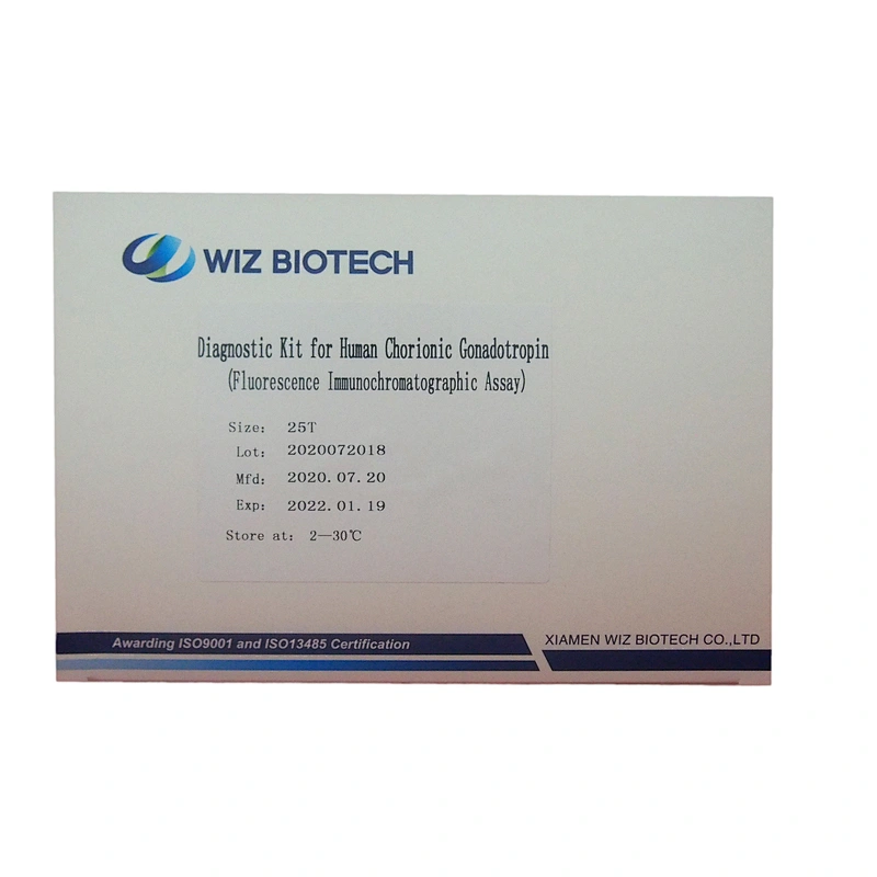 One Step HCG Pregnancy Test Kit Home Blood Rapid Test Cassette for Urine/Serum