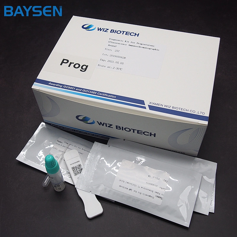 Progesterone Test Strip Bag Oem Pouch Time Storage Packing Room Blood Instrument Class Feature Rapid One step rapid test kit