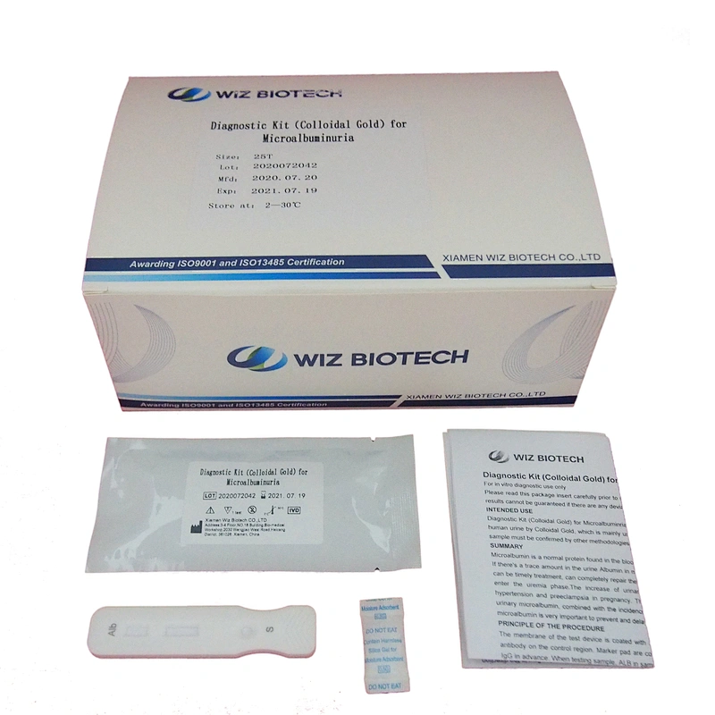 Diagnostic kit for Urine Microalbumin (Fluorescence immunochromatographic assay) Alb