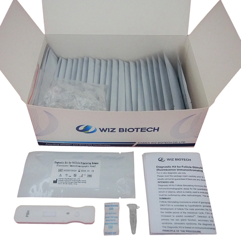 FSH Rapid Test Kit Follicle Stimulating Hormone Test Cassette CE/FDA Approved