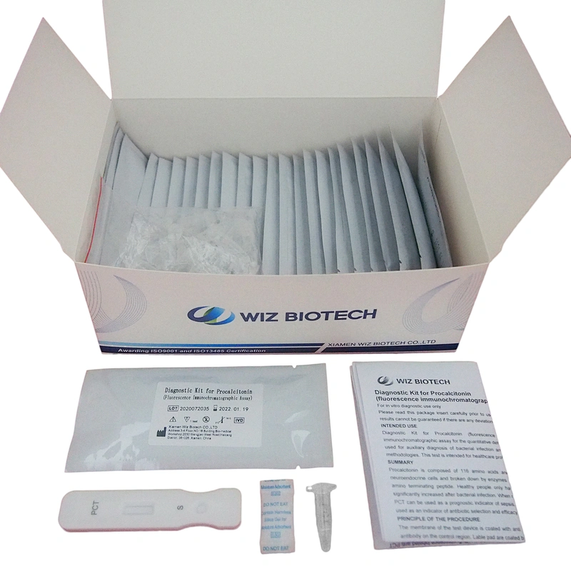 Procalcitonin PCT Diagnostic Kit Blood testing equipment Home used one step detection test kit