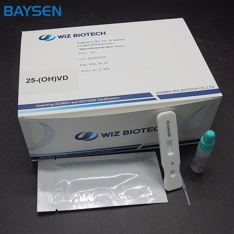 25 OH Vitamin D Test Kit Vitamin D Home Rapid Test Cassettes