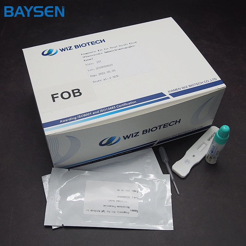 One Step FOB Rapid Test Kits Fecal Occult Blood Test Cassette