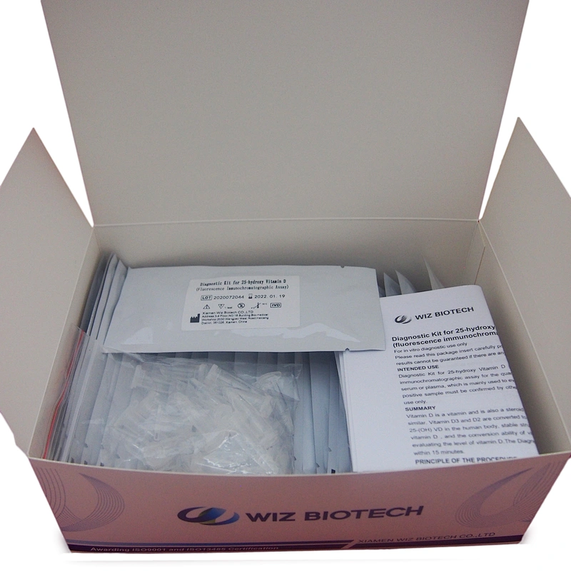 medical diagnostic test kits Home Use Antigen Rapid Test Kit device for 25-hydroxy Vitamin D