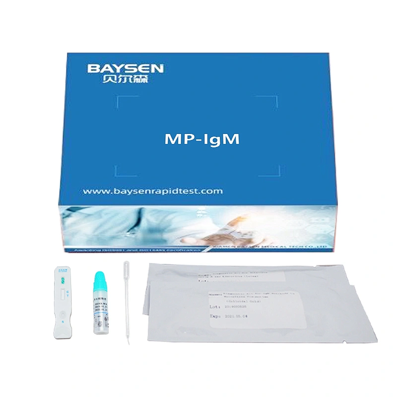 Infectious Disease Detection Human strip test Diagnostic Kit for IgM Antibody to Mycoplasma Pneumoniae MP IgM