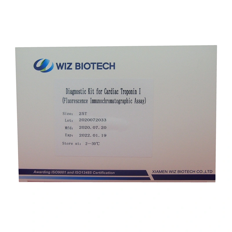 One Step Rapid Medical Test Kits Troponin I cTnl Diagnostic Test Device Cassette