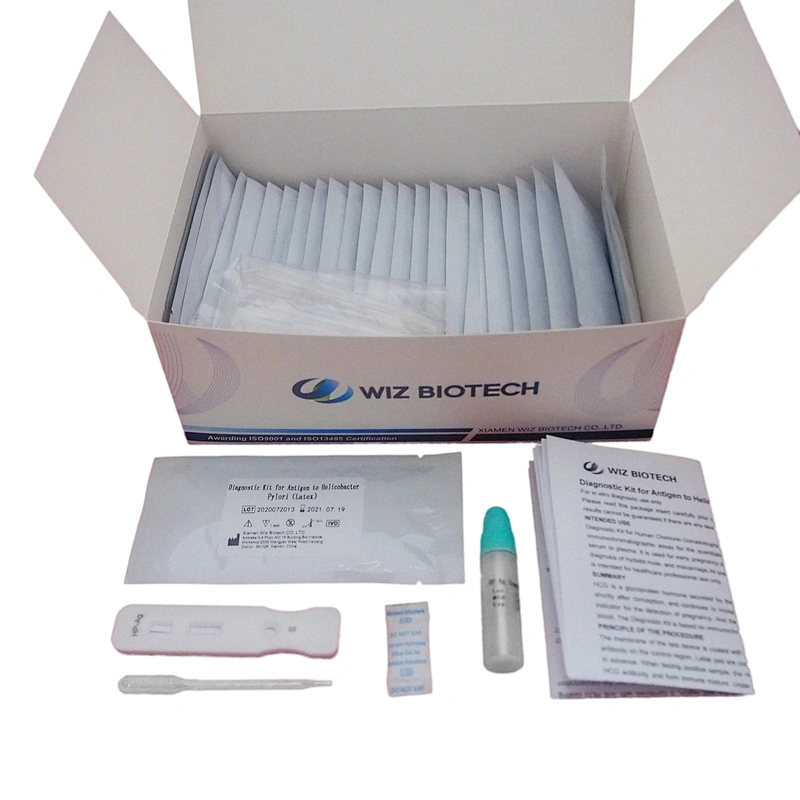 Factory Diagnostic Kit LATEX for Antigen to Helicobacter Pylori  in vitro diagnostic use only