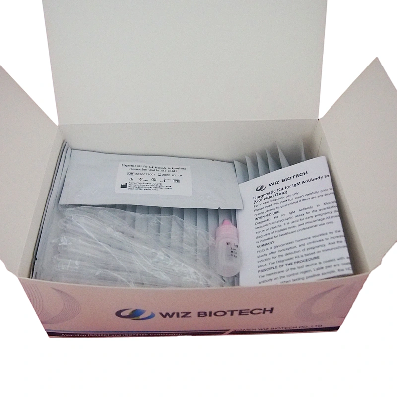 Infectious Disease Detection Human strip test Diagnostic Kit for IgM Antibody to Mycoplasma Pneumoniae MP IgM