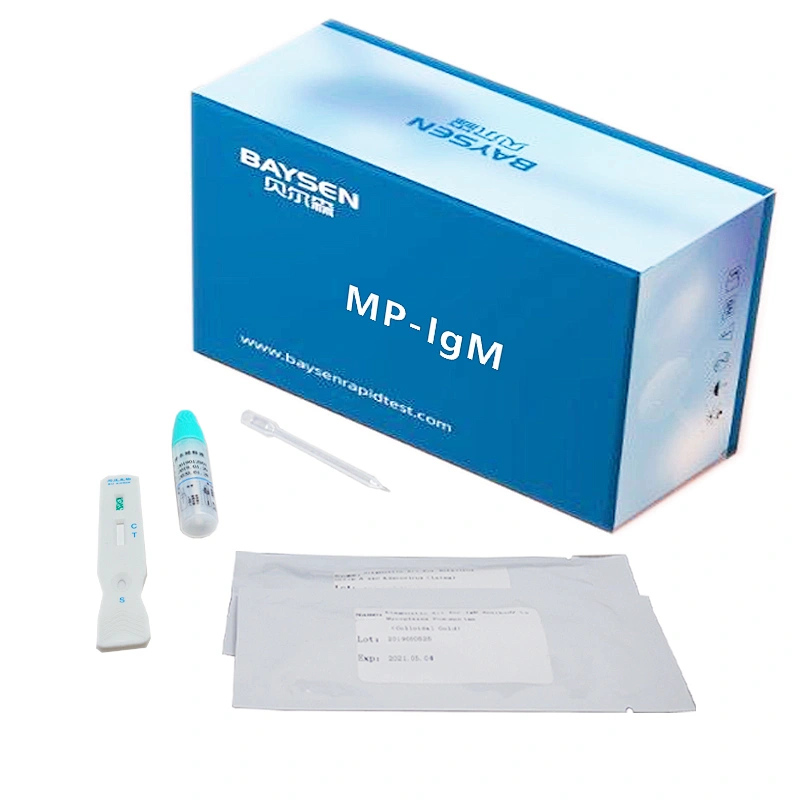 Infectious Disease Detection Human strip test Diagnostic Kit for IgM Antibody to Mycoplasma Pneumoniae MP IgM