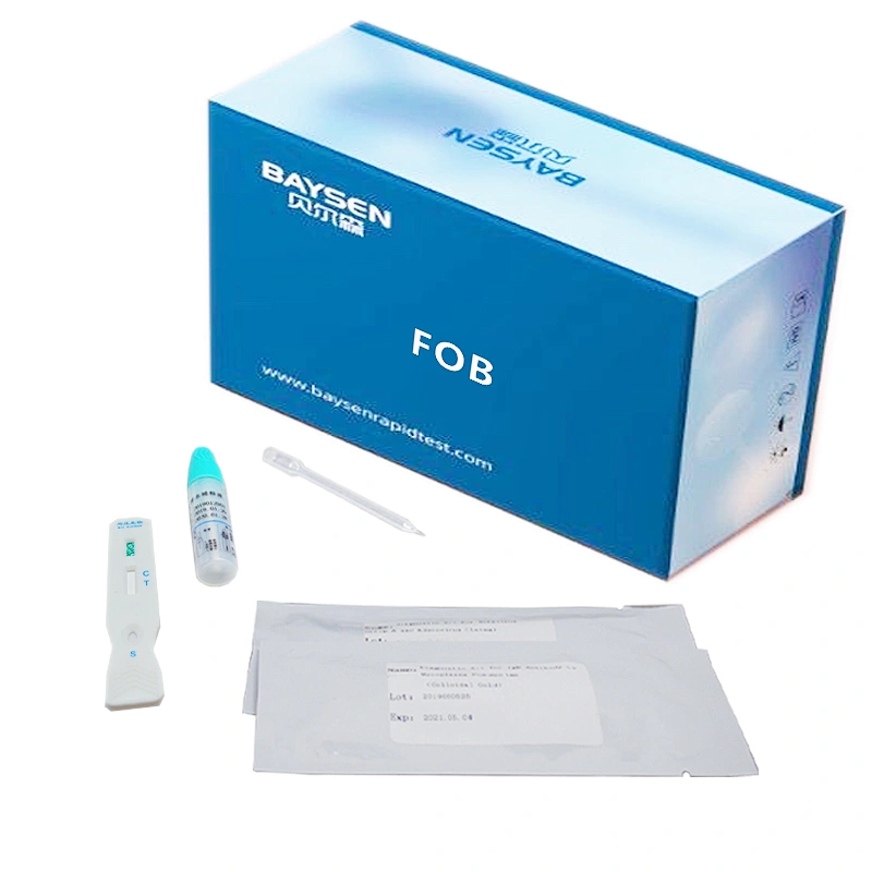Medical Device Fecal Occult Blood FOB Diagnostic Human Rapid Test Kit