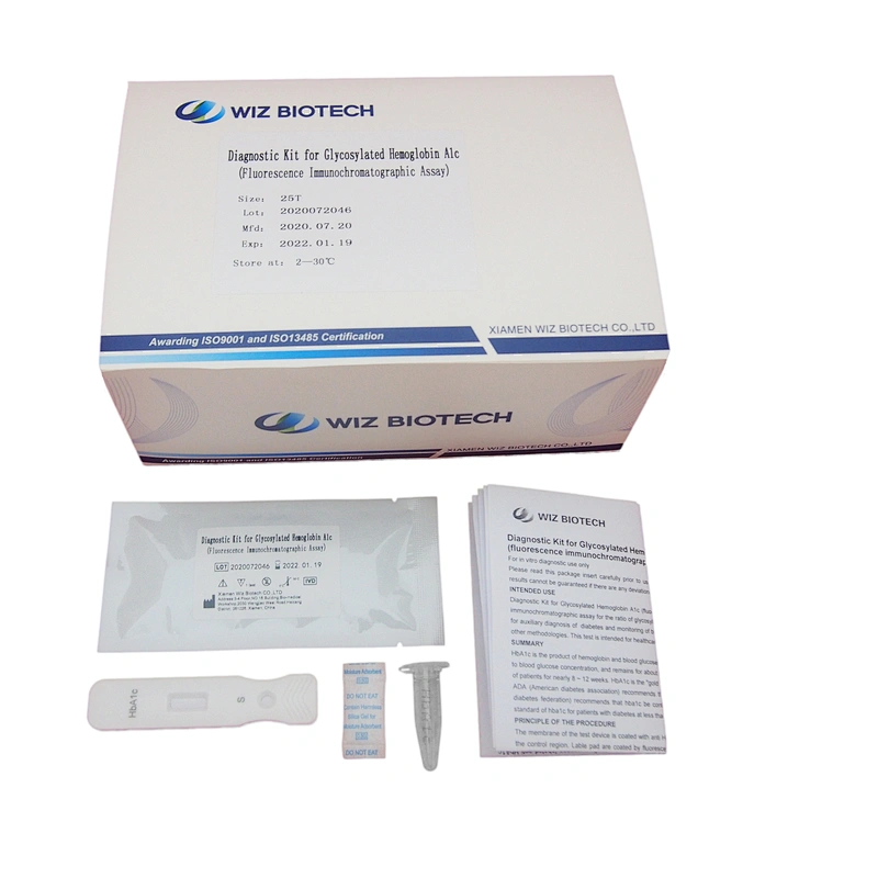 Early detect Diagnostic Kit for Glycosylated Hemoglobin A1c detection test
