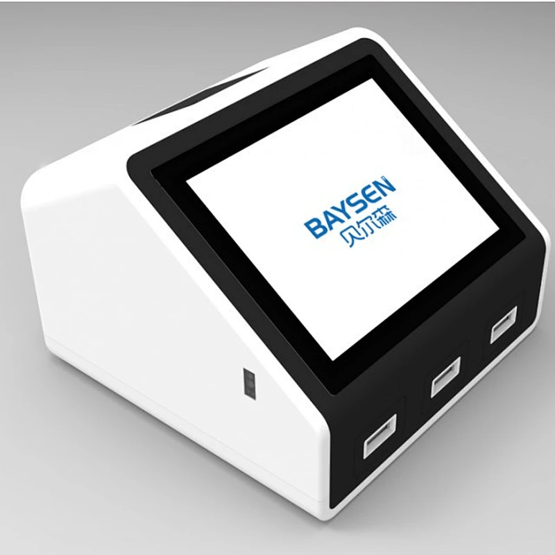 New Item Three Channel POCT 10 inch screen analyzer blood analyzer
