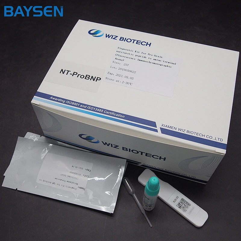 NT ProBNP One Step Test Strip Device Rapid Test Diagnostic Kit