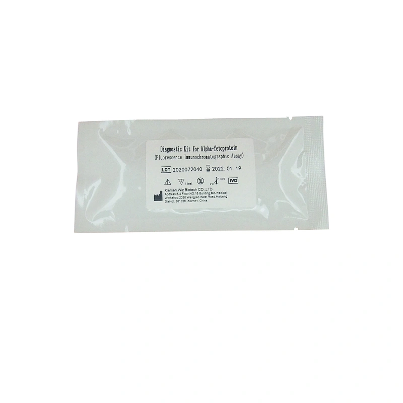 Diagnostic test Kit for Alpha-fetoprotein Fluorescence Immunochromatographic Assay with factory price and stable quality
