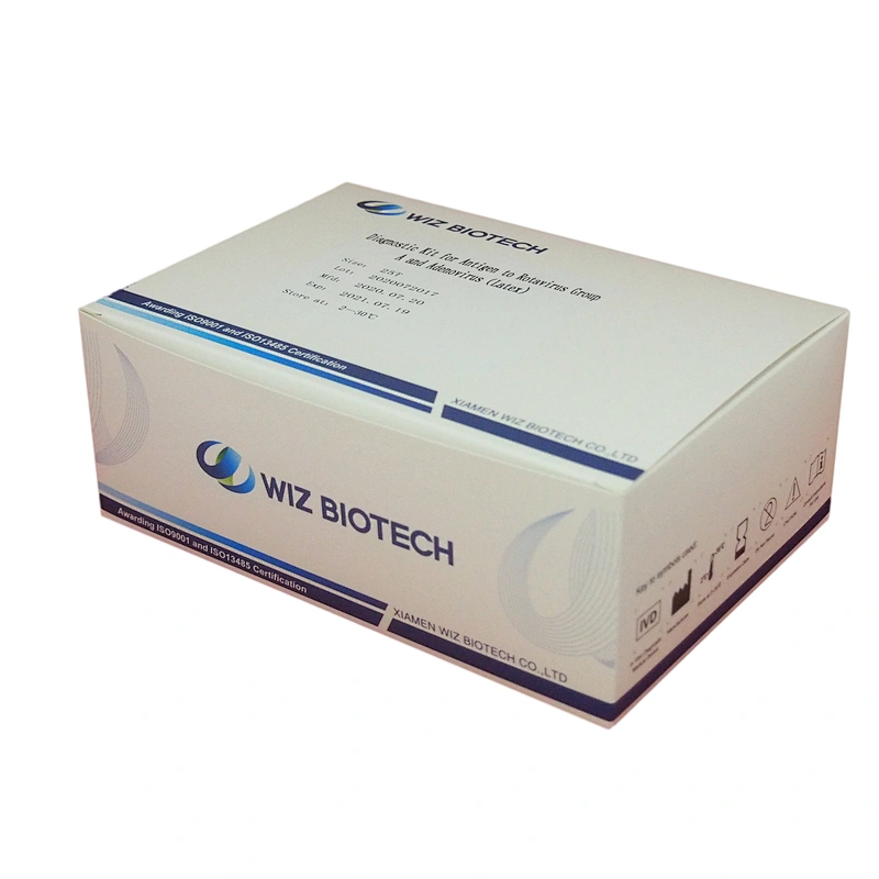 Diagnostic Kit Rotavirus Group A and Adenovirus Latex Rapid Test Kit for Home Usage