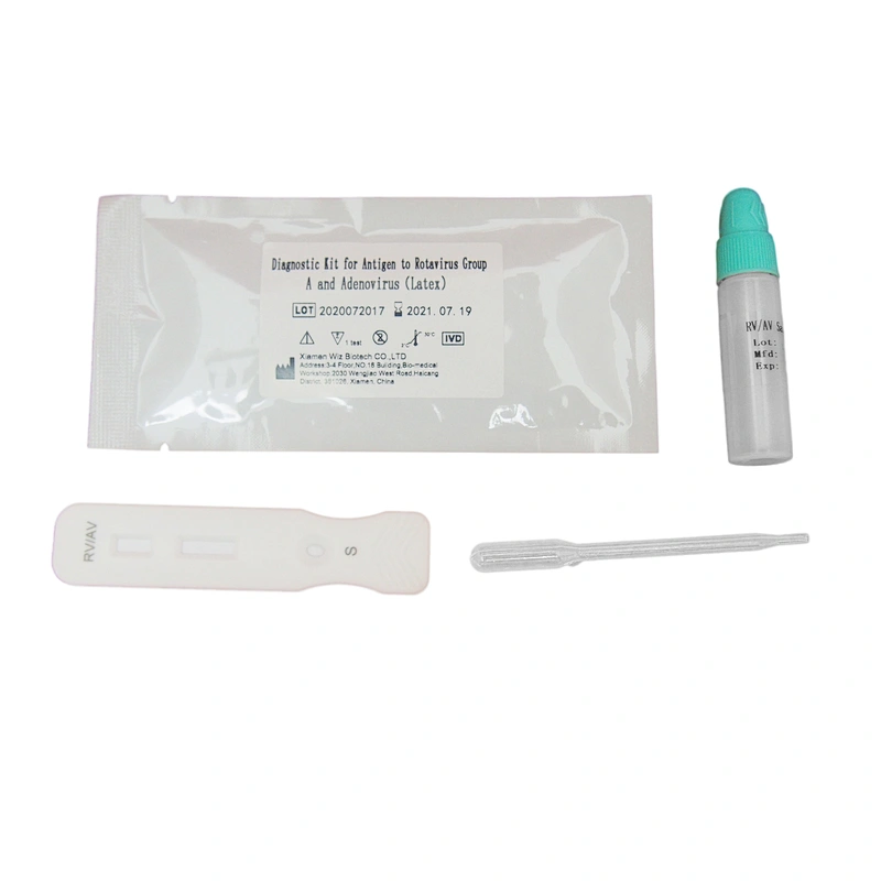 Factory Price Diagnostic Kit for Rotavirus Group A(Latex) OEM Customized logo package acceptable