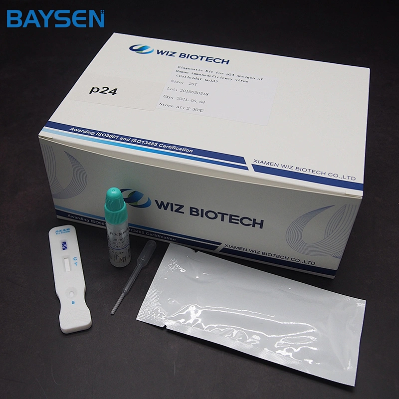 Whole Blood p24 Hiv Antigen Test One Step Medical Diagnostic Test Kit