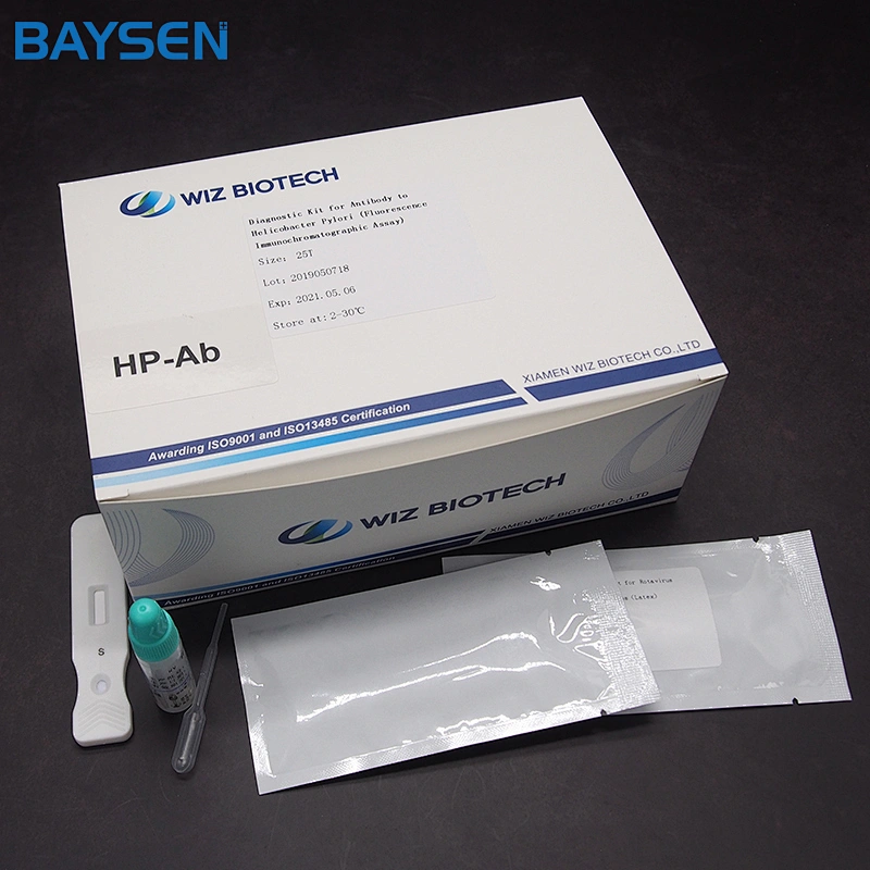 Helicobacter Pylori Antibody Home Test One Step Hpab Rapid Test Kits