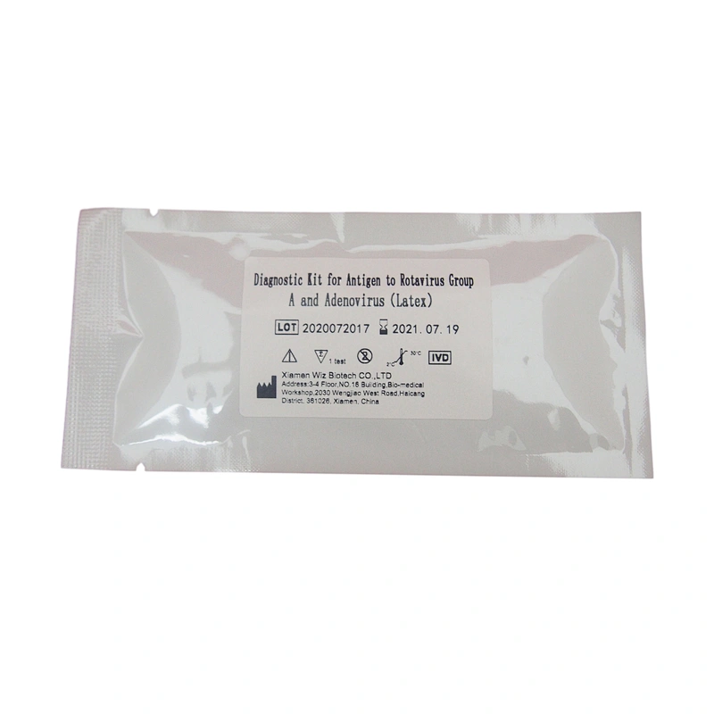 Factory Price Diagnostic Kit for Rotavirus Group A(Latex) OEM Customized logo package acceptable