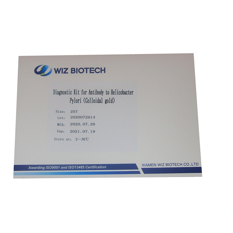 Helicobacter Pylori Antibody Home Test One Step Hpab Rapid Test Kits