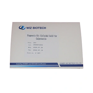 Competitive Cost Qualititive Calprotectin kit Colloidal Gold Made in China