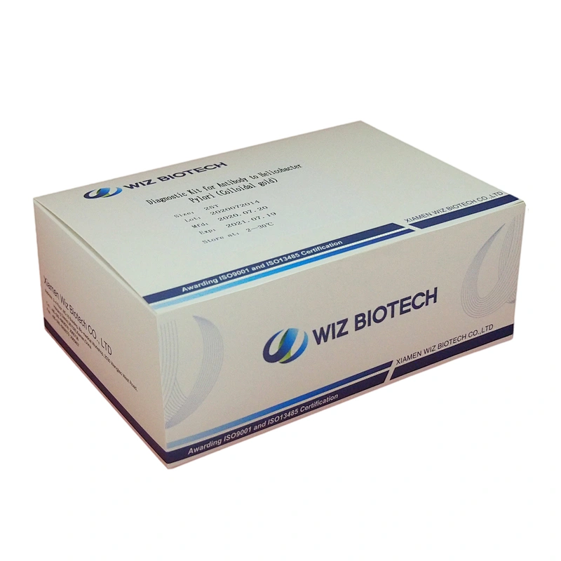 2019 HP-Ab High sensitive one step home test kit Helicobacter Pylori Antibody with low factory price