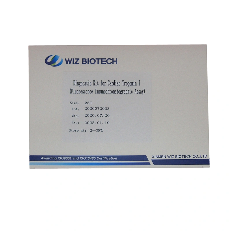 One Step Rapid Medical Test Kits Troponin I cTnl Diagnostic Test Device Cassette