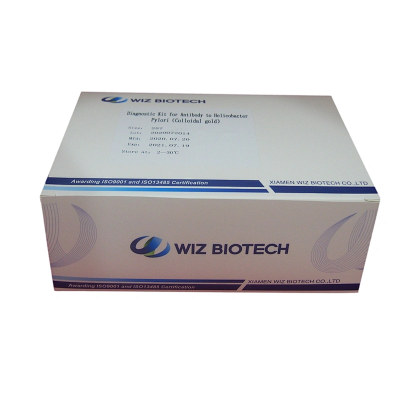 2019 HP-Ab High sensitive one step home test kit Helicobacter Pylori Antibody with low factory price