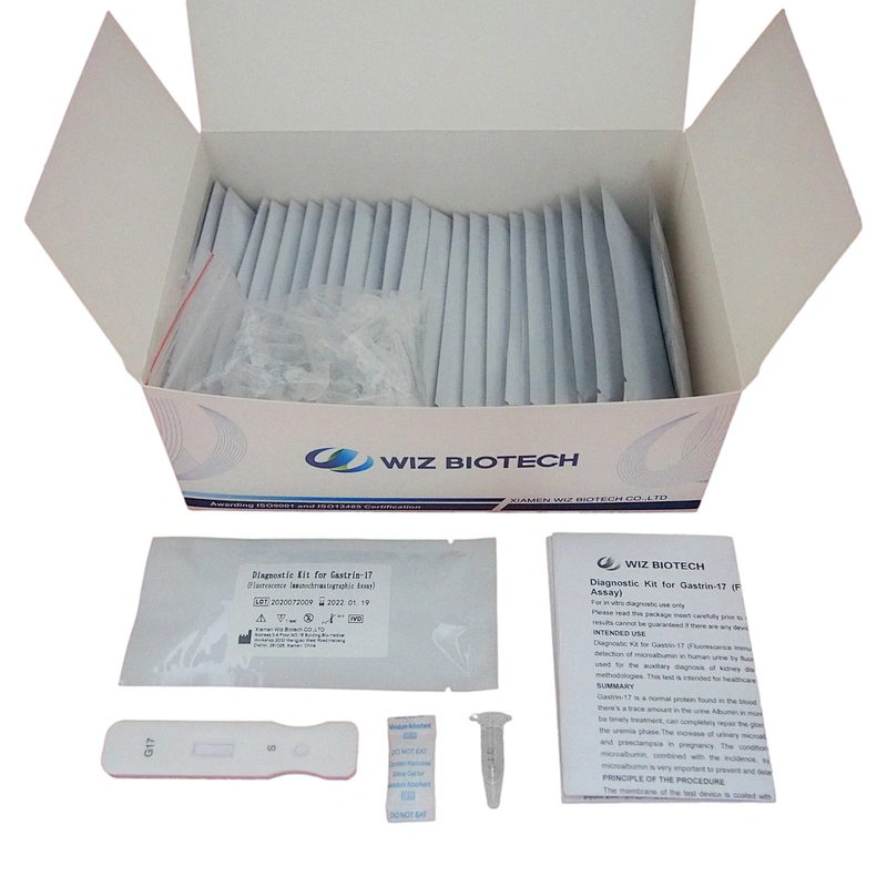 Test Cassette Whoel Blood Diagnostic Gastrin-17 G17 Rapid Test Kit