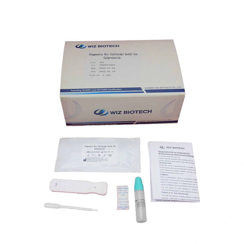 One Step Medical Diagnostic Home Use Cal Rapid Test Faecal Calprotectin Stool Test Kit