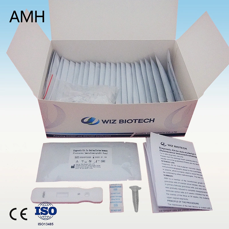 Diagnostic kit of anti-mullerian hormone AMH rapid test in virto rapid test