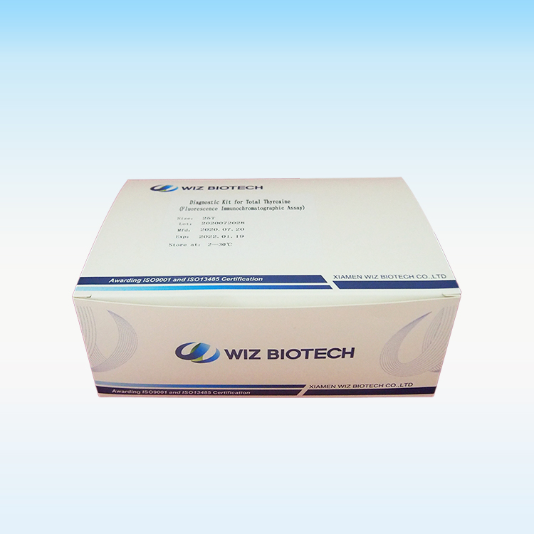 Diagnostic Total Thyroxine Test T4 Rapid Test Kits