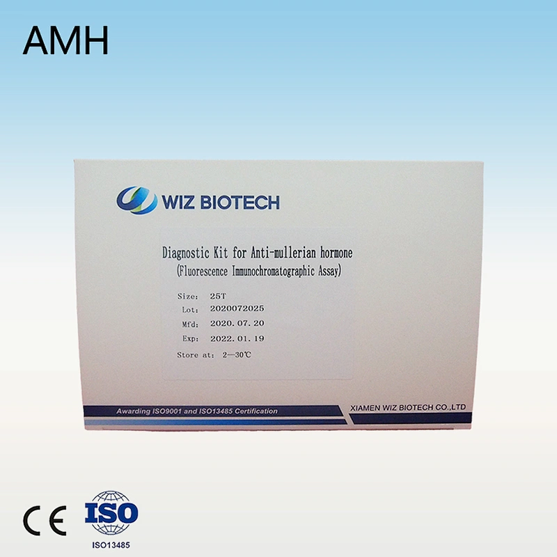 Diagnostic kit of anti-mullerian hormone AMH rapid test in virto rapid test