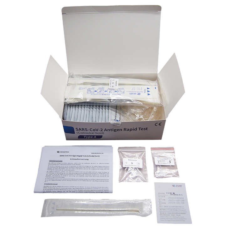 Covid-19 antigen rapid test kit nasal swab