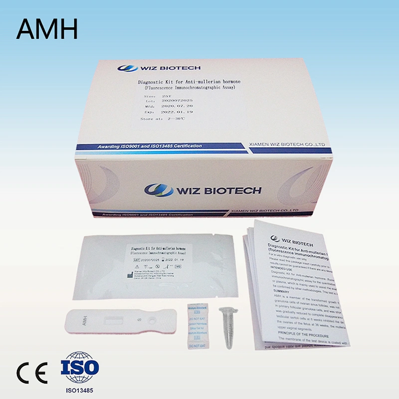 Diagnostic kit of anti-mullerian hormone AMH rapid test in virto rapid test